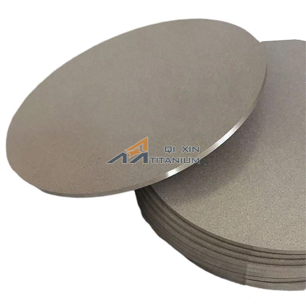 sintered porous metal filter elements